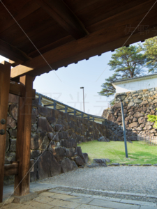 甲府城　鍛治曲輪門